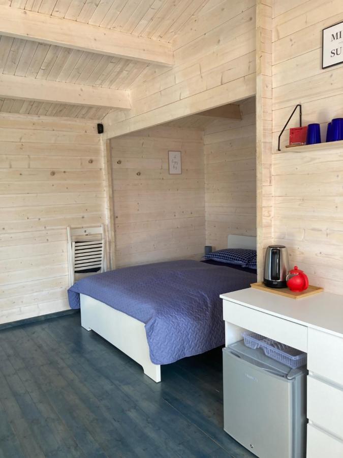 Womocamp Holzhuette 1 Hotel Саулкрасти Екстериор снимка