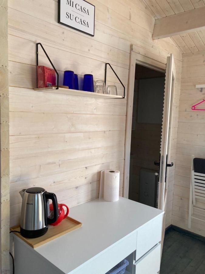 Womocamp Holzhuette 1 Hotel Саулкрасти Екстериор снимка